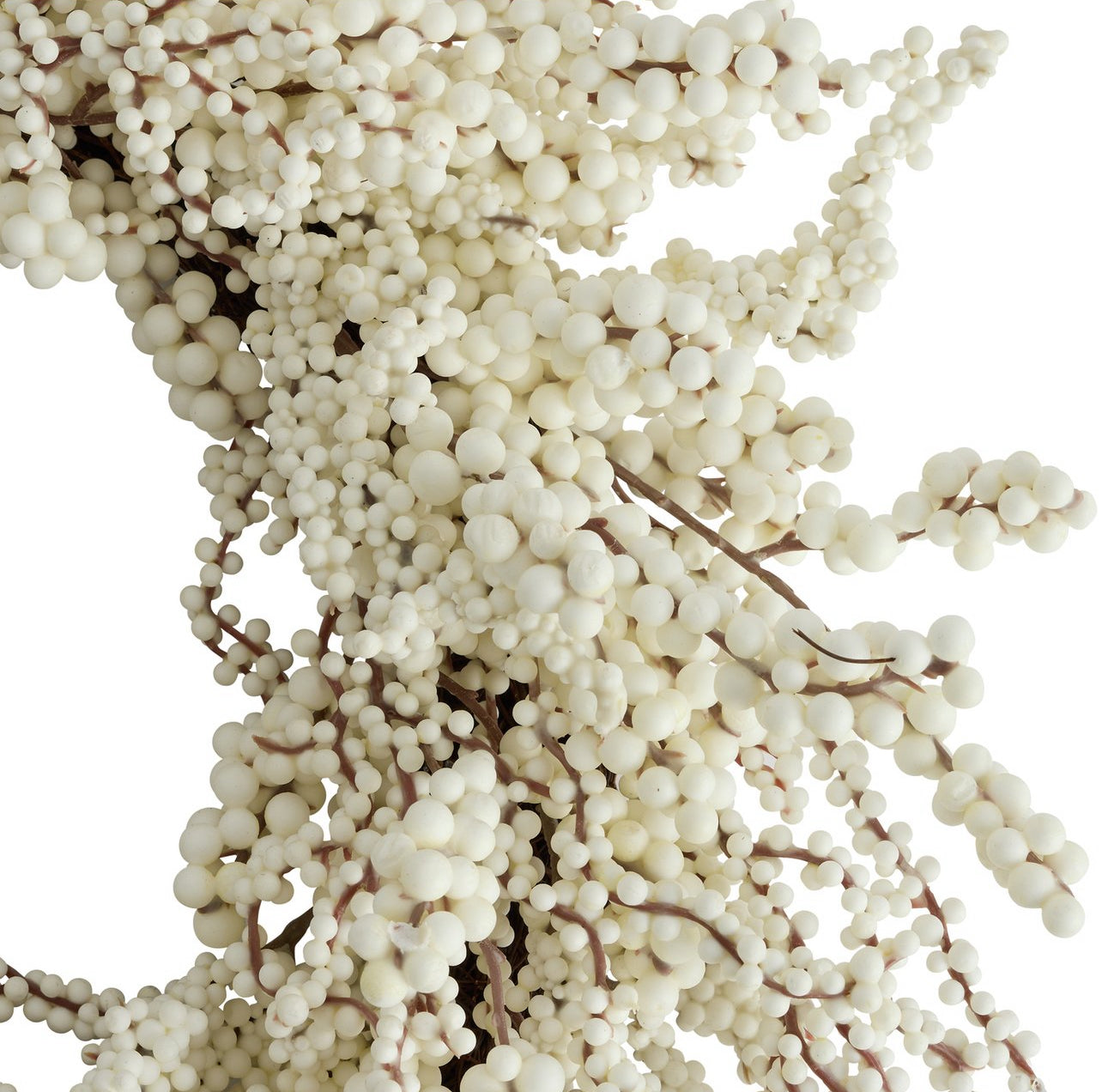 White Foliage Christmas Wreath