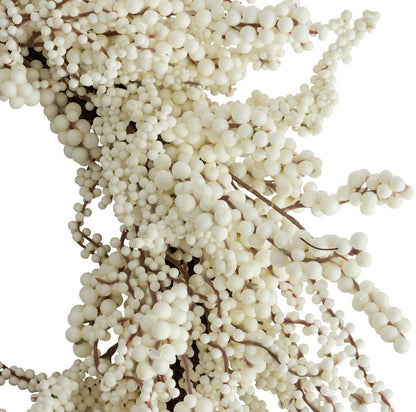 White Foliage Christmas Wreath