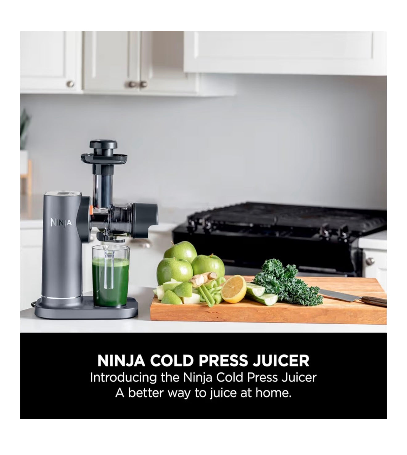Cold Press Juicer Machine with 700ml Jug & 1.1L Pulp Container, Make Fresh Juices, Drinks & Wellness Shots, Compact, Dishwasher Safe & Removeable Parts, Grey JC151UK