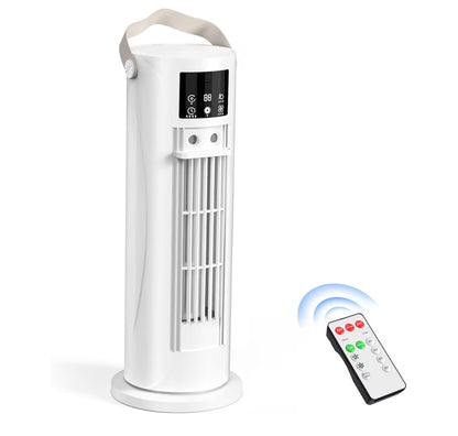Portable Air Conditioner, 28dB Air Cooler, 26ft/s Velocity Mini Air Conditioning Unit with 2-8H Timer, 120° Oscillation, 1-Touch Turbo Mode Cool Mist, Low Energy Small Air Conditioner for Home(Black)
