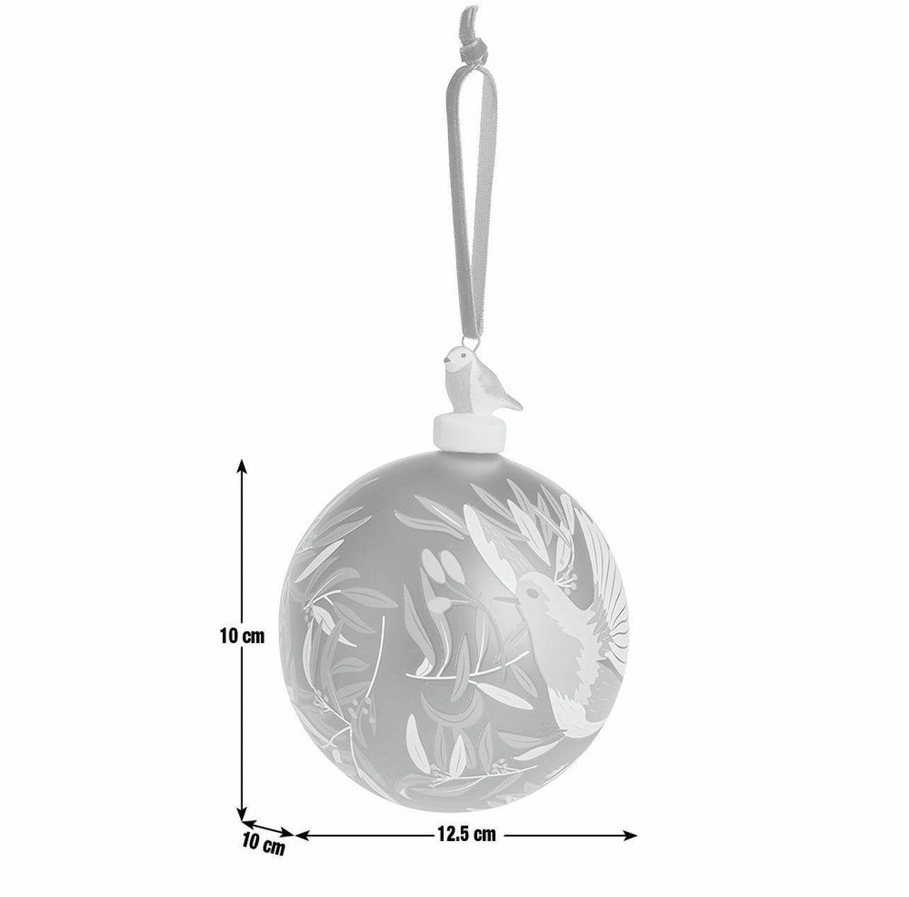 Single Painted Robin Christmas
Bauble