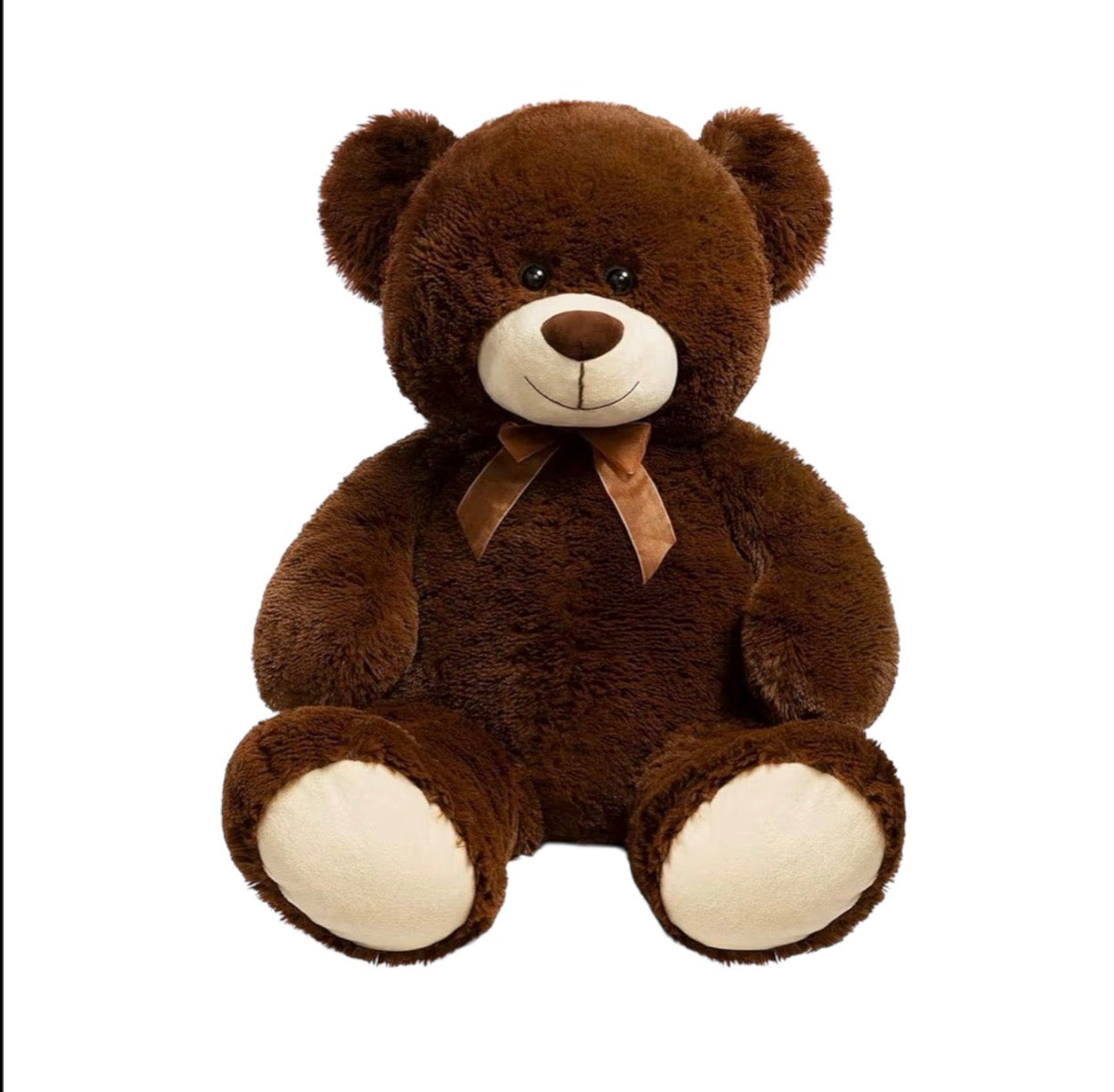 iBonny Giant Teddy Bear, 90cm, Tan Stuffed Animal, Plush, Soft Toy, Love Gift, Child Dolls