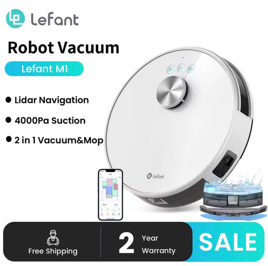 Lefant M1 LDS Robot Vacuum Cleaner 4000Pa