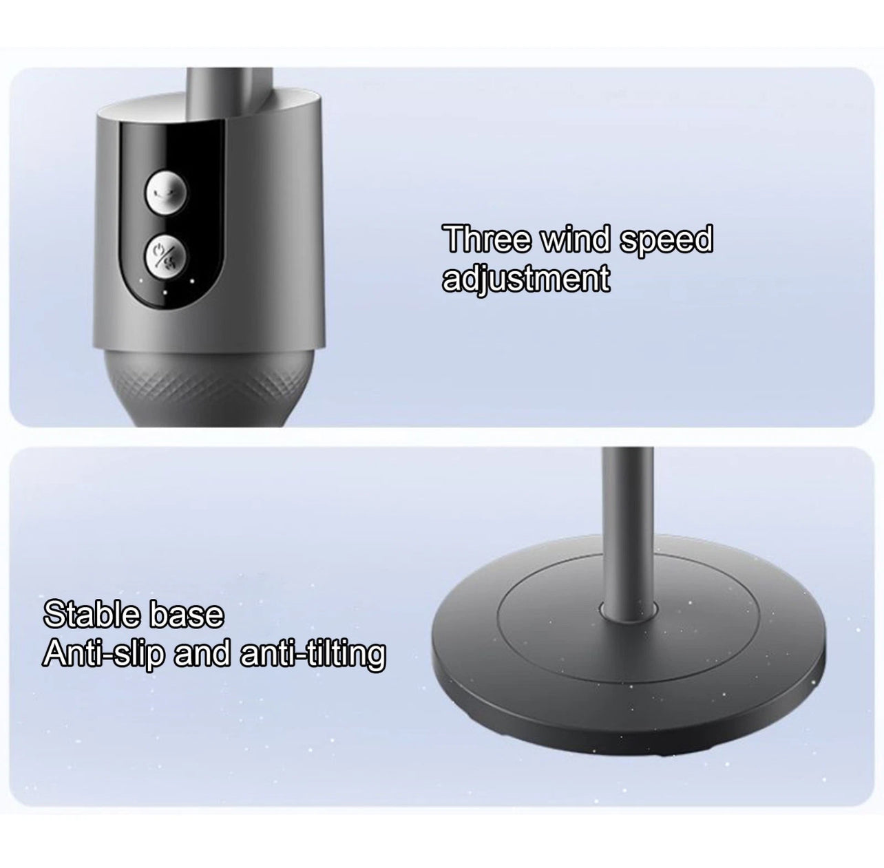 Oscillating Cyclone Pedestal Fan – Adjustable Height & 3 Speeds | Powerful Cooling for Home or Office