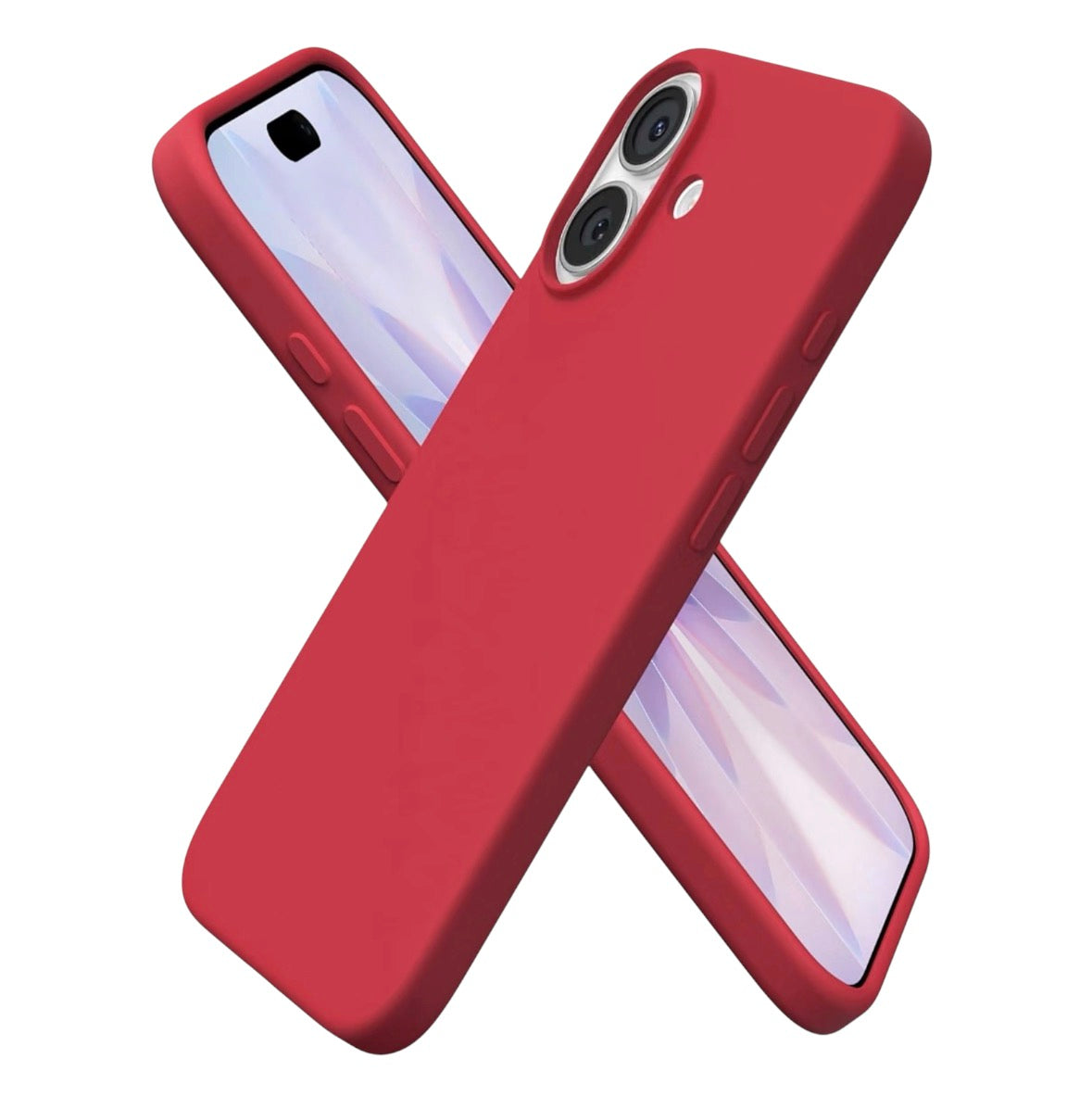 ORNARTO iPhone 17 Case 6.3-inch Liquid Silicone Slim Cover