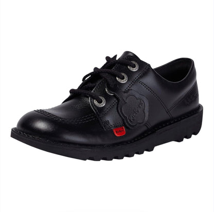 Kick Lo Leather School Shoes Boys & Girls UK Sizes 6–12