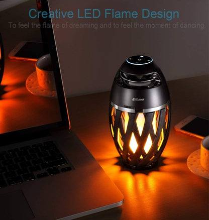 Outdoor Bluetooth Speaker, Gifts for Men Him Dad Women, Torch Outdoor Bluetooth Speaker, BT5.0 Stereo Speaker with HD Audio and Enhance Bass, Unique Christmas Birthdays Gifts for Men Him Father