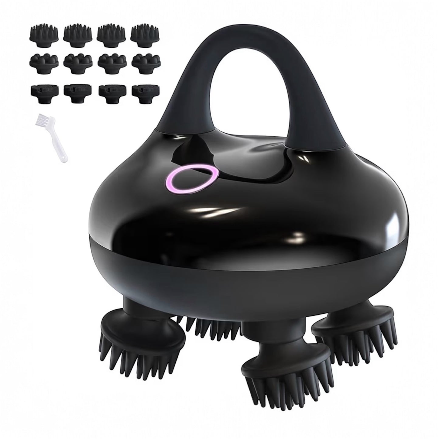 Head Massager Scalp, arboleaf Electric Scalp Massagers Waterproof Hair Massager for Hair Growth, Portable Handheld Massagers with Silicone Heads for Body Relaxation, Christmas Gifts for Women Men