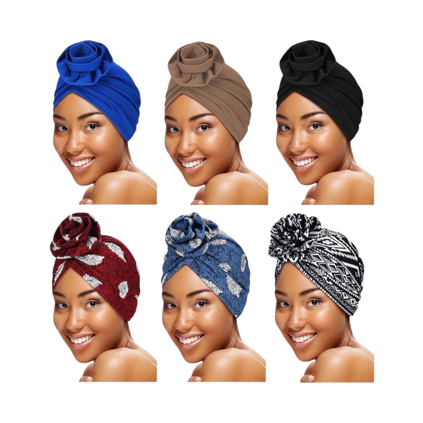 SATINIOR Women's Turban turban