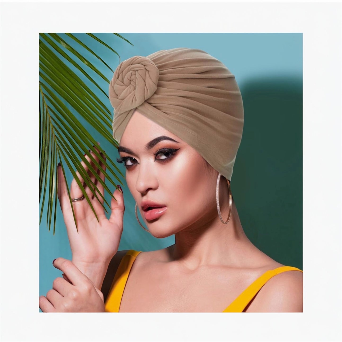 SATINIOR Women's Turban turban