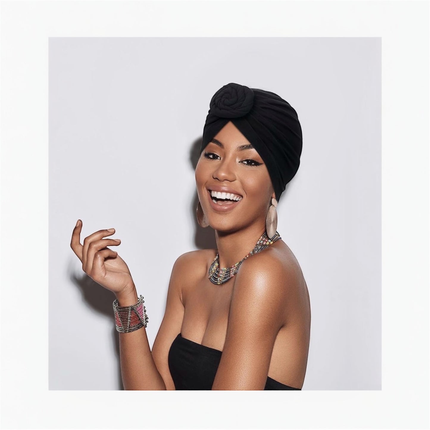 SATINIOR Women's Turban turban