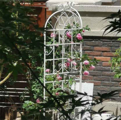 4-Pack Metal Garden Trellis – Sturdy & Decorative Plant Support