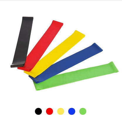 5-Piece Resistance Band Set – Train Anytime, Anywhere!