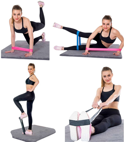 5-Piece Resistance Band Set – Train Anytime, Anywhere!