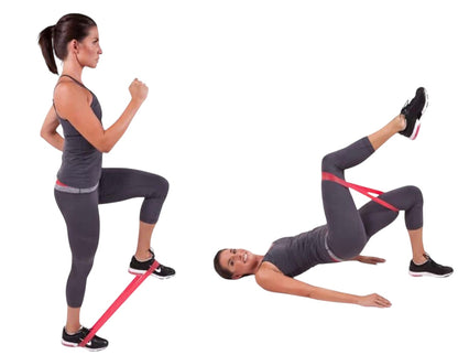 5-Piece Resistance Band Set – Train Anytime, Anywhere!