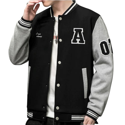 Mens College Baseball Jacket