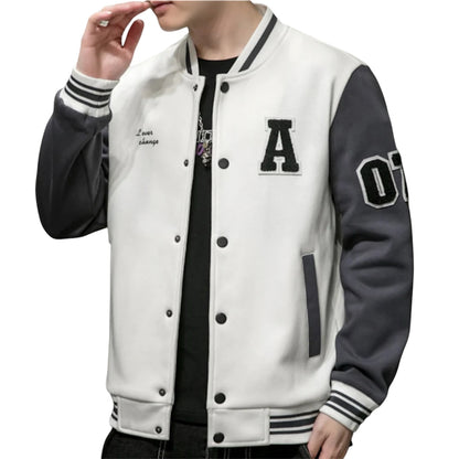 Mens College Baseball Jacket