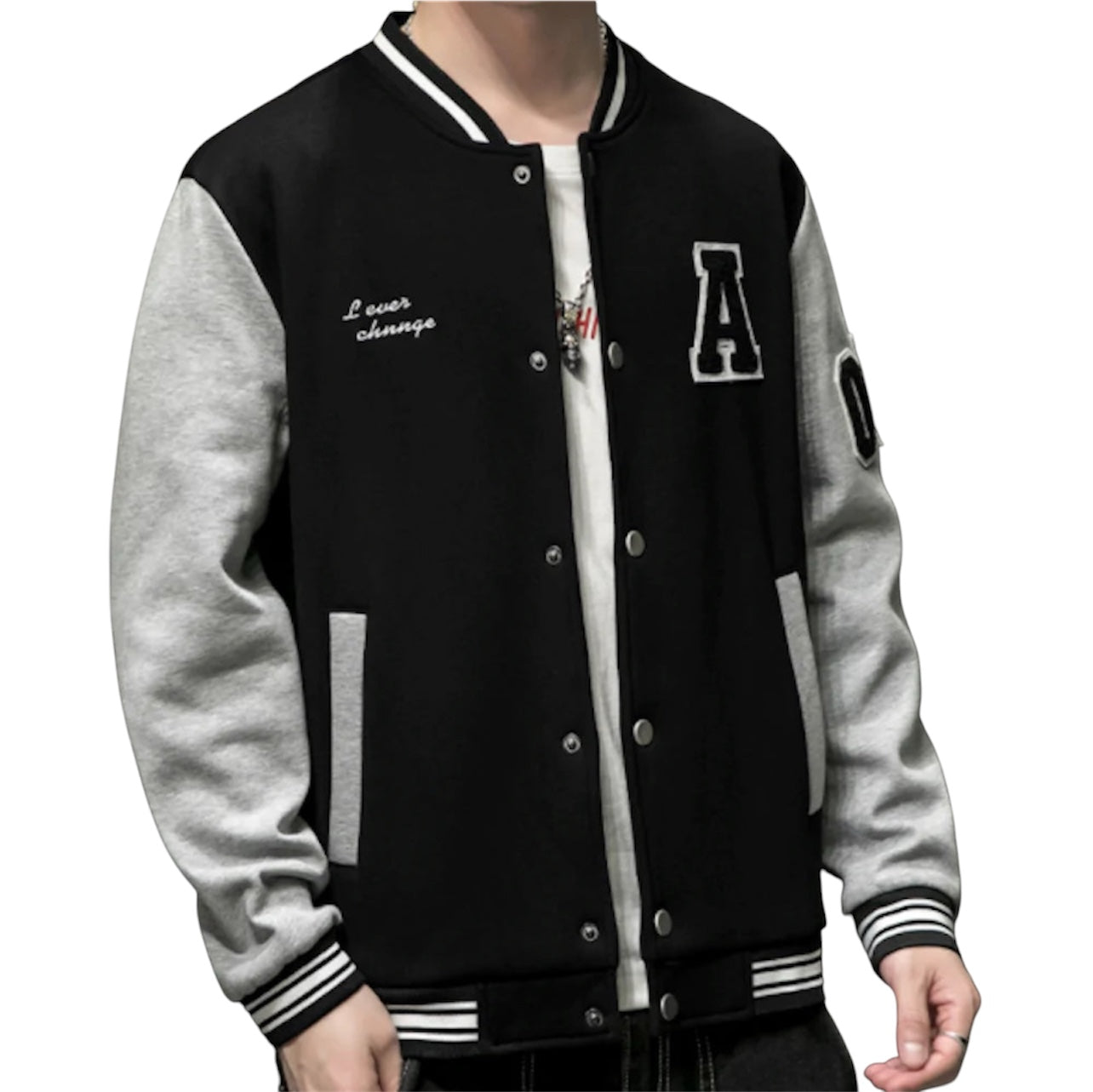 Mens College Baseball Jacket