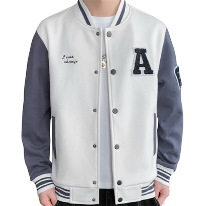 Mens College Baseball Jacket