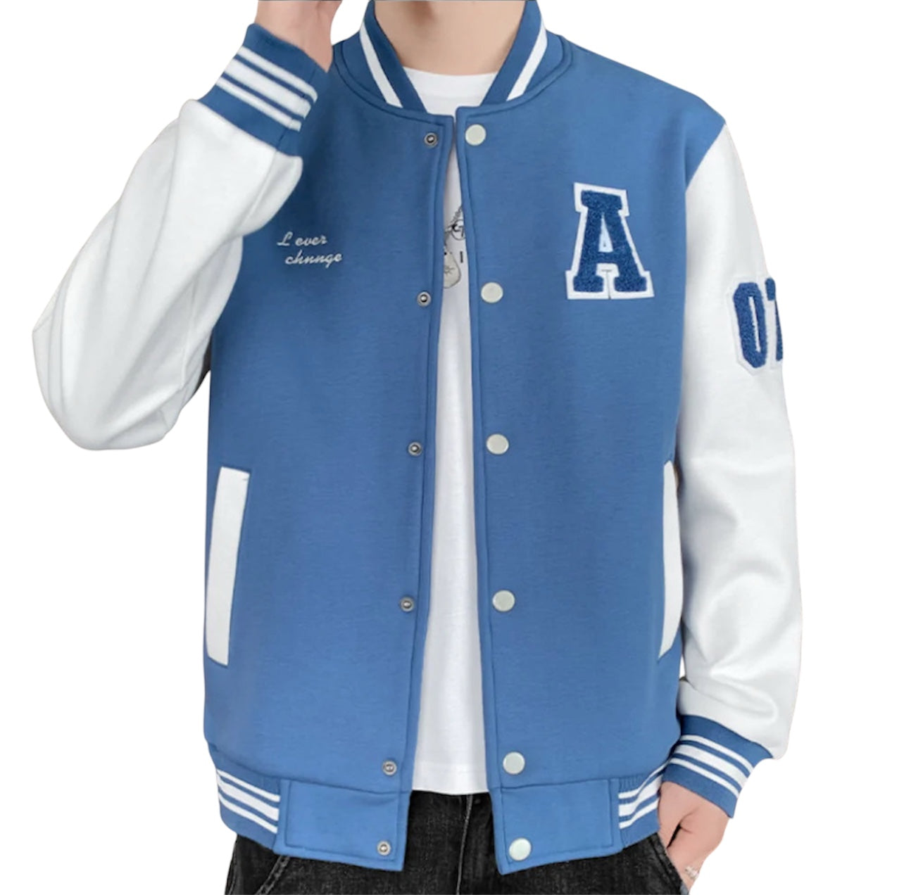 Mens College Baseball Jacket