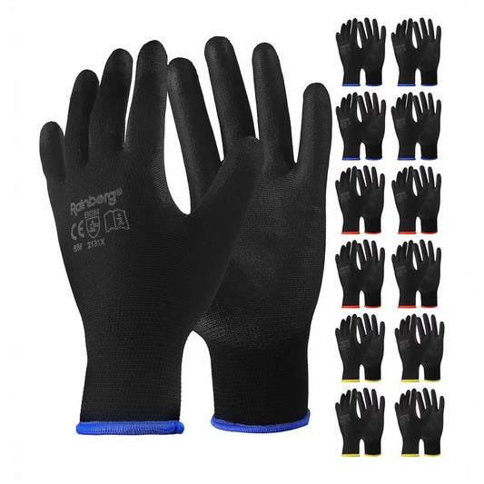 DLY Thorn-Proof Leather Gardening Gloves for Women with Forearm Protection