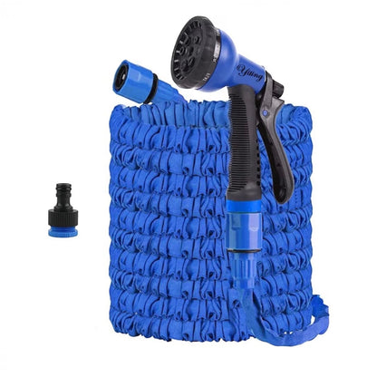 Yiting Expandable Garden Hose Pipe with 8 Function Spray Nozzle