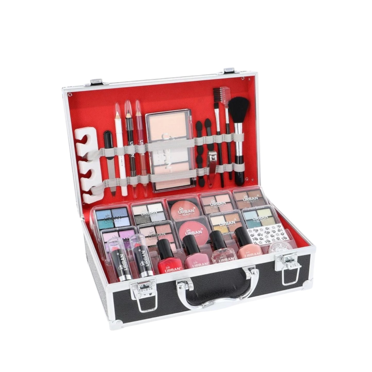 Love Urban Beauty 76-Piece Makeup Box – The Ultimate All-in-One Starter Set!