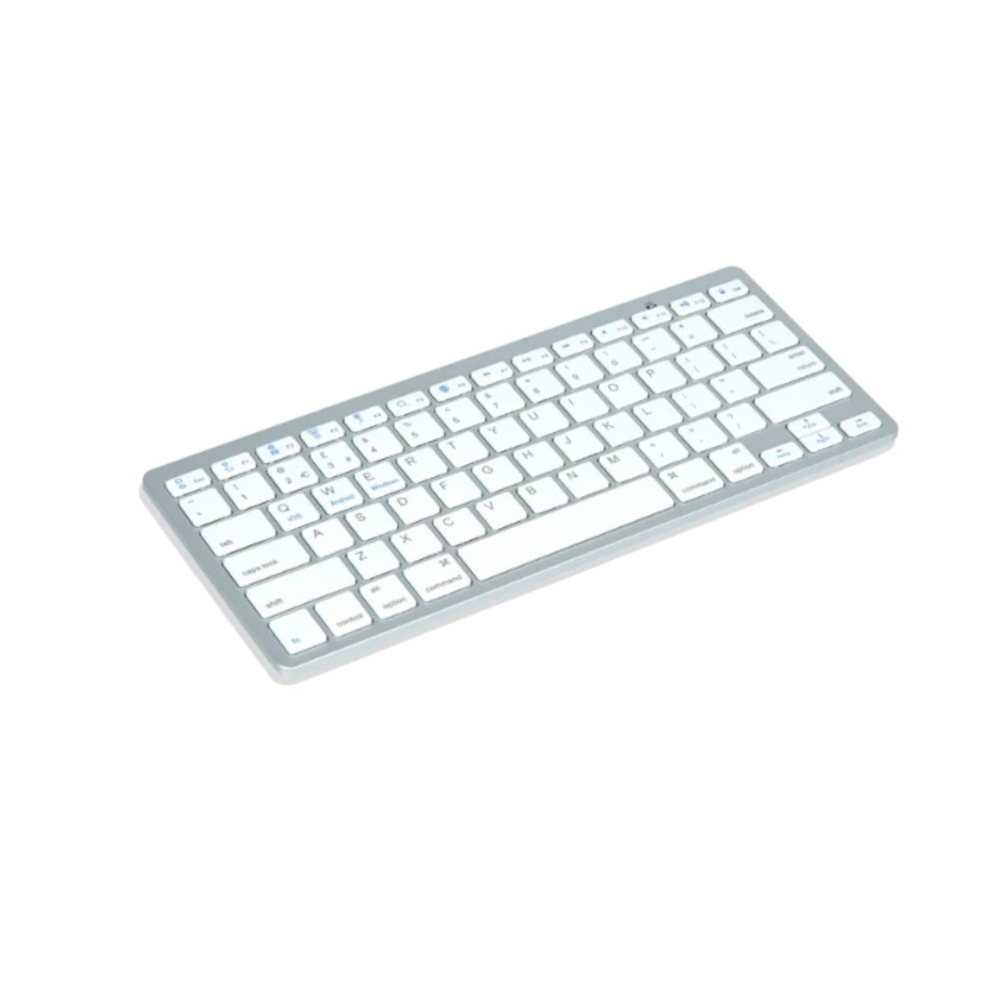 Slim Wireless Bluetooth Keyboard for iMac, iPad, Android Phones, Tablets, and PCs - UK Layout