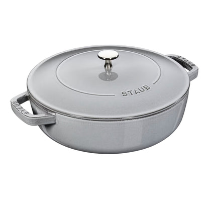 STAUB 40511-476-0 Cast Iron Chistera, 28 cm Green and Blue