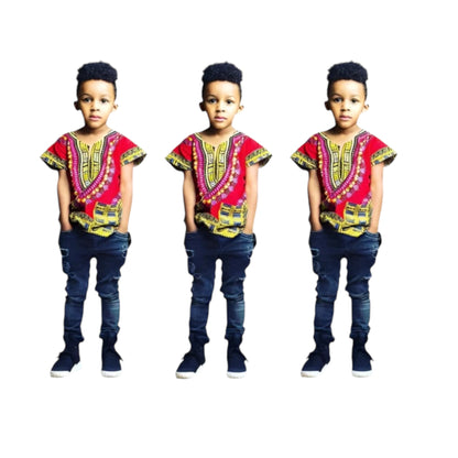 Kids' Dashiki Shirt / African children Clothing