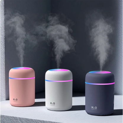 Mini Air Humidifier & Aroma Oil Diffuser – Compact & Multi-Functional