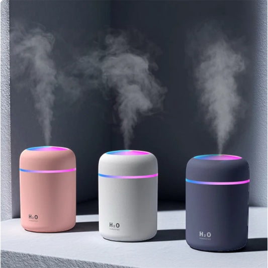 Mini Air Humidifier & Aroma Oil Diffuser – Compact & Multi-Functional