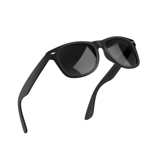 Polarized UV400 Rectangular Sunglasses - Classic Retro Unisex Shades for Cycling, Driving & Fishing