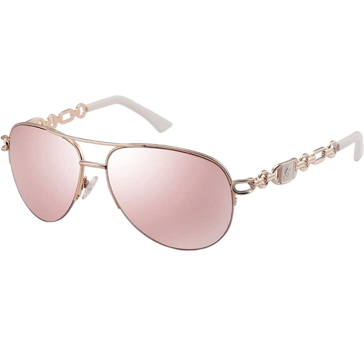 Mirrored Round Metal Frame Sunglasses with UV Protection for Men & Women