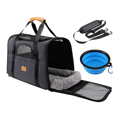 Morpilot Airline Approved Pet Carrier Large Grey