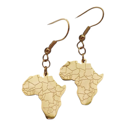 Africa Motherland Earrings | Handmade African Jewellery