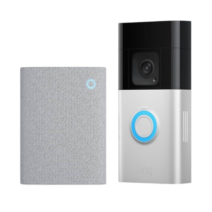 Battery Video Doorbell (2024 Release) + Chime | DIY Wireless Video Doorbell Camera | Head-To-Toe View | Easy to Install (5 Min) | with Built-In Battery I 30-Day Free Trial of  Home