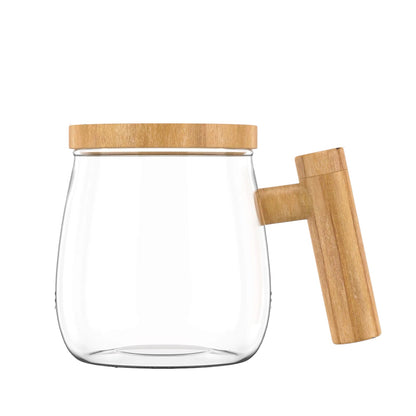 Self Stirring Coffee Mug with Handle – 400ml Electric Stirring Mug, 7000 RPM High-Speed Self Mixing Mug