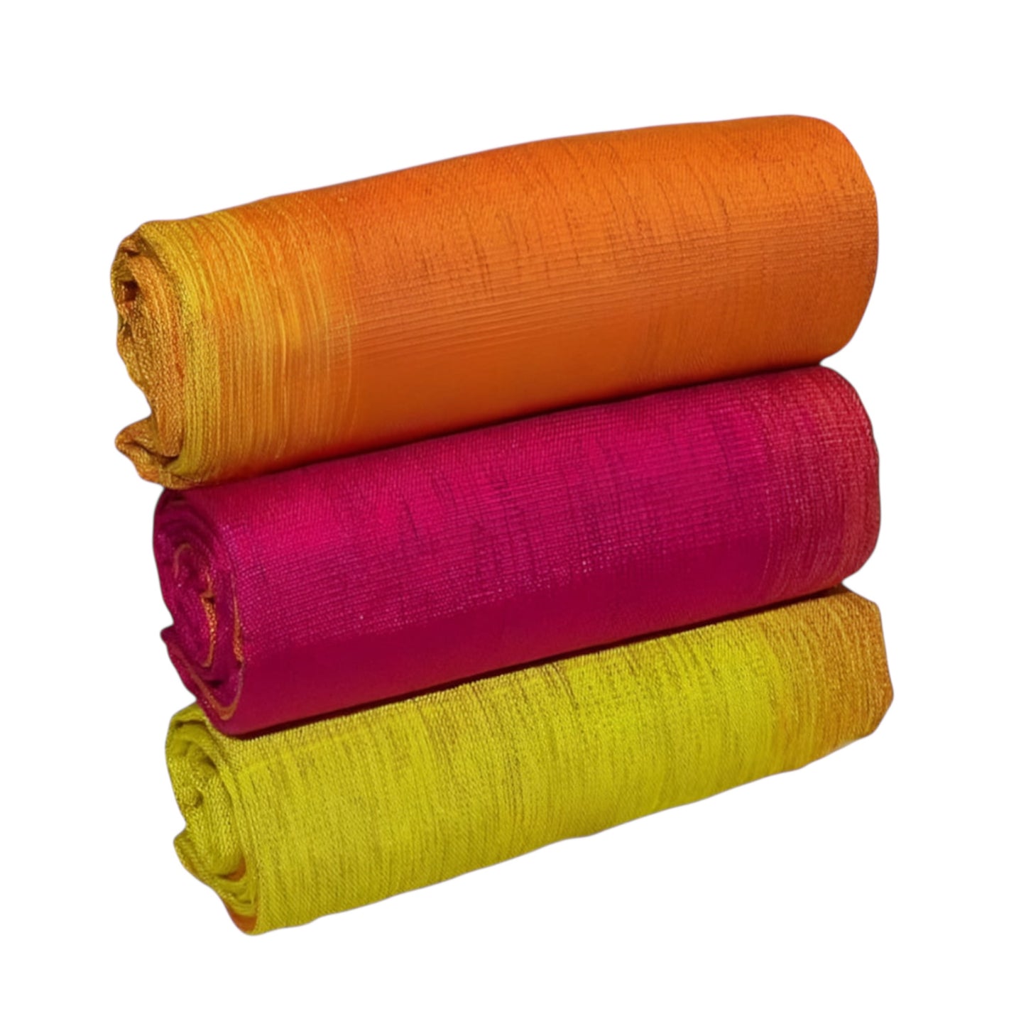 Authentic Ombre Kente – 6 Yards Genuine Handwoven Ghanaian Fabric from Bonwire