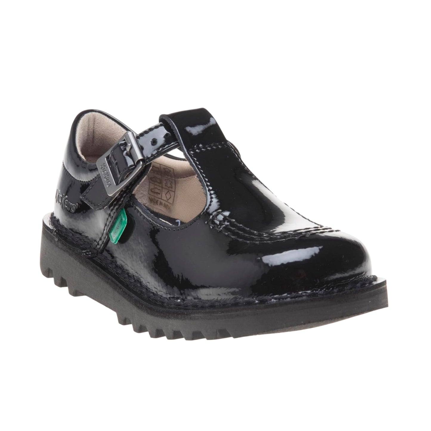 Girl'S Kick T Bar Black School Shoes Sizes from 5, 6, 7, 8, 8.5, and 12 UK Child. Classic & Stylish | Extra Comfortable | Premium Quality,