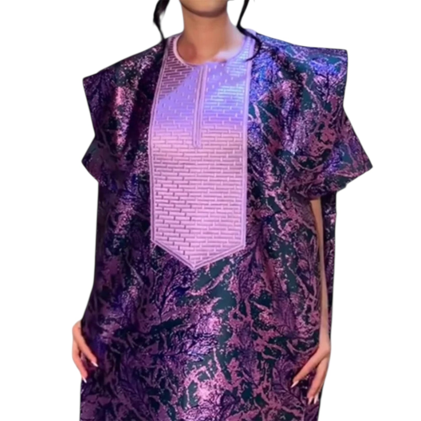 Elegant African Dashiki Ankara Dress – Traditional Style with Modern Graceftan Maxi Long Dress 2025