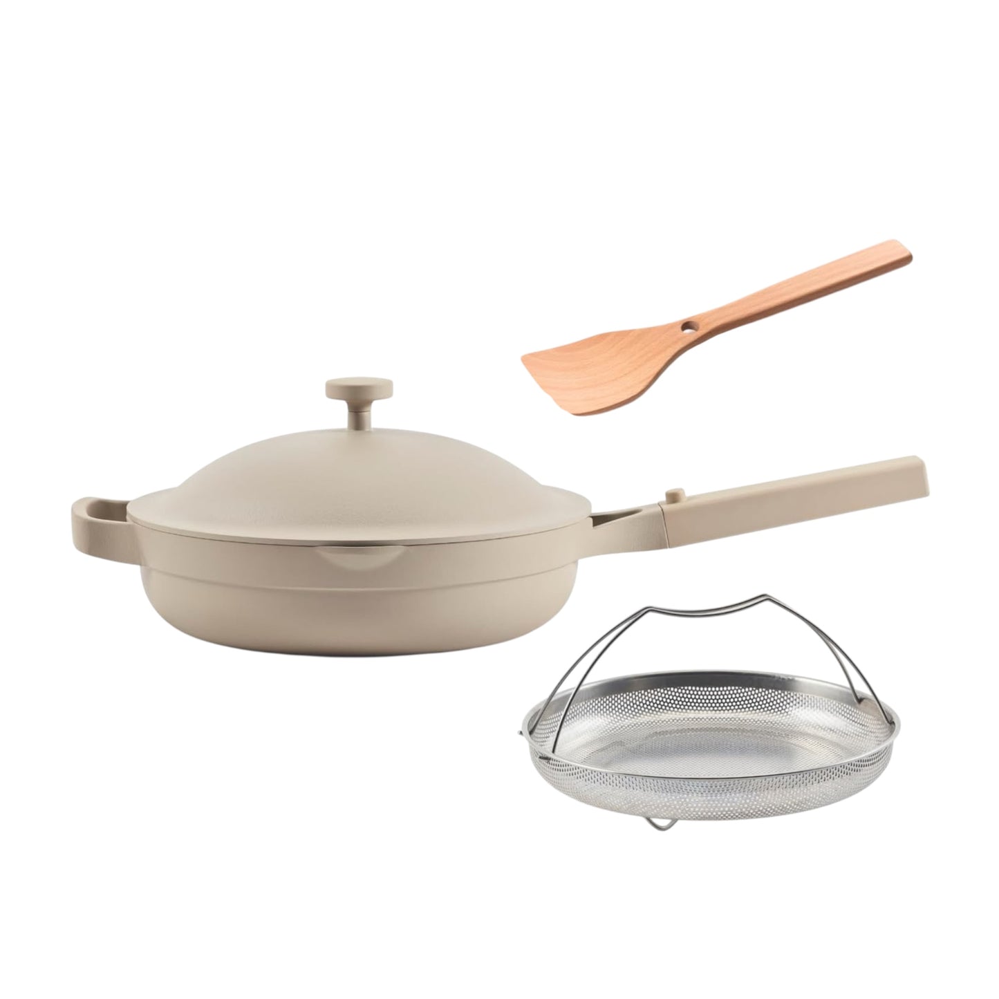 Always Pan 2.0 – 27Cm (2.5L) Nonstick, Toxin-Free Ceramic Cookware | Patented 10-In-1 Aluminum Frying & Sauté Pan | Safe for Oven, Induction & All Cooktops up to 232°C | Steam