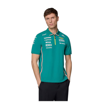 Aston Martin Aramco Cognizant F1 2025 Team Polo
