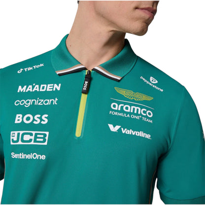 Aston Martin Aramco Cognizant F1 2025 Team Polo