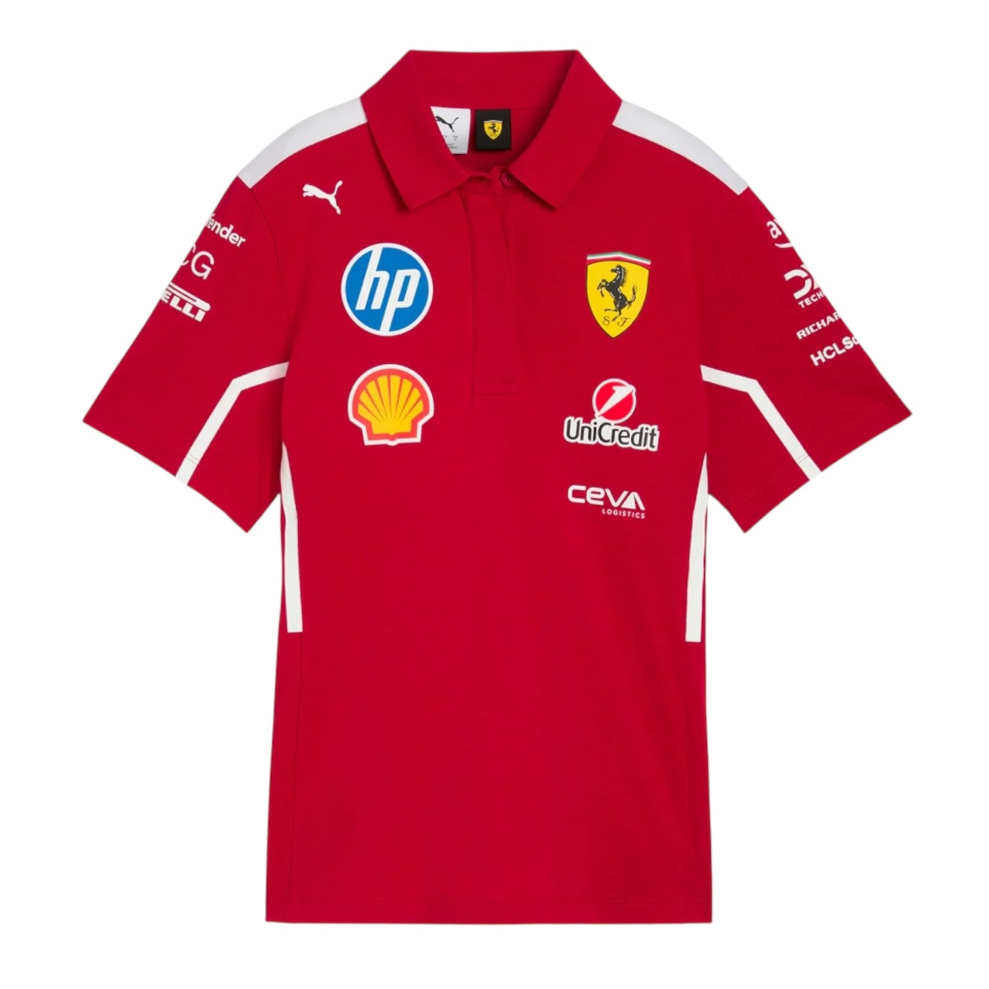 Scuderia Ferrari F1 PUMA 2025 Team Kids Poloshirt