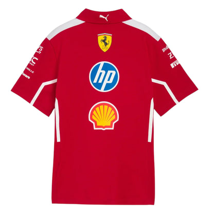 Scuderia Ferrari F1 PUMA 2025 Team Kids Poloshirt