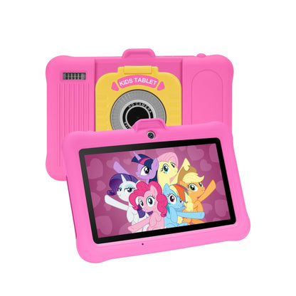 TABTIVI 7 Inch Android Kids Tablet, GMS Certified, Pre-Installed Apps, Educative, Parental Control, (Pink)