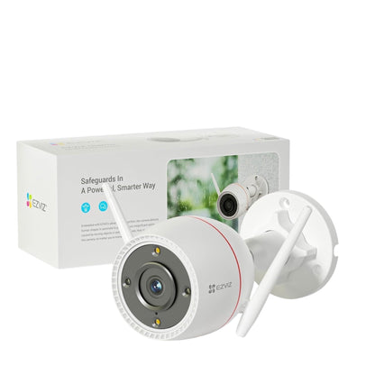 EZVIZ 2K Outdoor Security Camera CCTV Wi-Fi Camera, 30M Colour Night Vision, AI Human Motion Detection, Two-Way Audio, Strobe & Siren Alert, IP67 Waterproof, 256GB SD Card/Cloud Storage (Outpro)