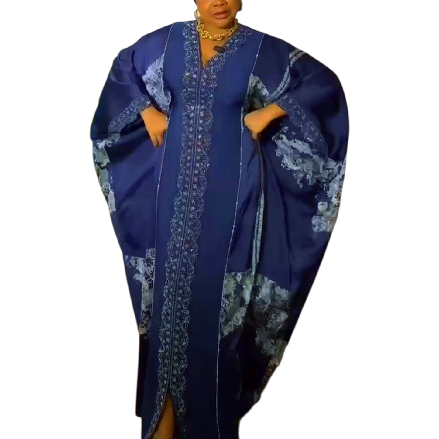Abayas for Women – Dubai Luxury 2025 African Muslim Satin Caftan, Boubou Robe Djellaba Evening Party Dress (Delivered within 2-3 weeks from the day of purchase)