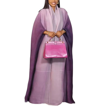 African Evening Dress for Women – Kaftan Blouse & Kanga Outfit, Traditional Africain Robe 2025 (Delivered within 2-3 weeks from the day of purchase)